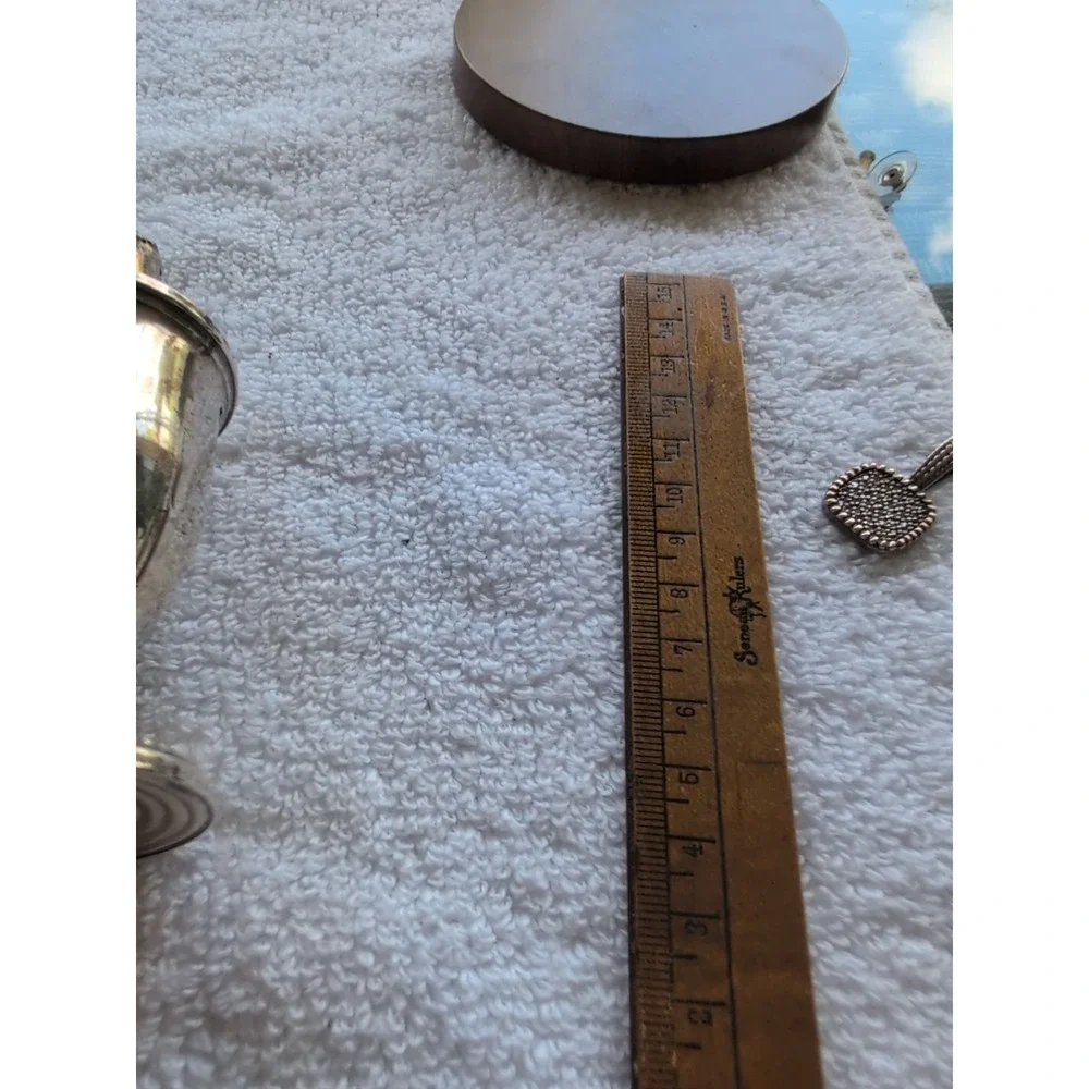 Sterling Silver Weighted Salt &‎ Pepper Shaker By Duchin Creation